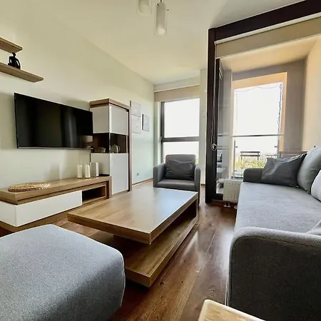 公寓 Easy Rent- Metropolitan 2 Free Parking, Hala Globus, 24h Check-in, Zana 卢布林